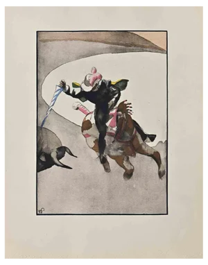 Hermann Paul, The Great Picador, Early 20th Century, Drawing