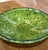 Mid-Century French Provençal Green Glazed Terracotta Footed Bowl For Sale - Image 4 of 6