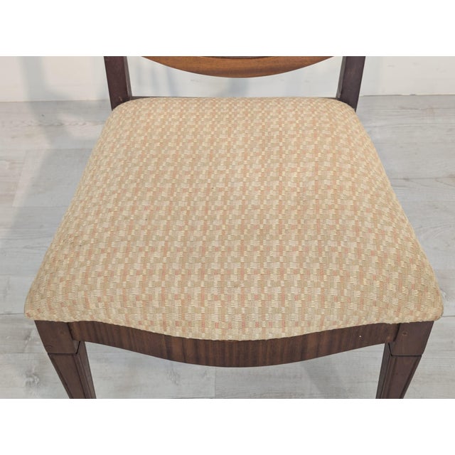 Brown Vintage Gutwin Chair in Mahogany, 1960s For Sale - Image 8 of 17