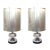 Spanish Chrome Table Lamps, 1970s, Set of 2 For Sale - Image 6 of 6