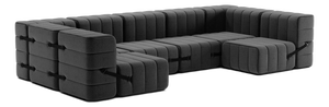 Flexible U-Sofa from Ambivalenz, Set of 15