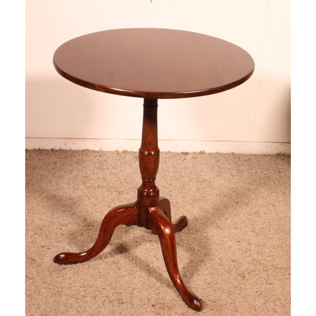 Small Early 19th Century Mahogany Tea Table For Sale - Image 10 of 10