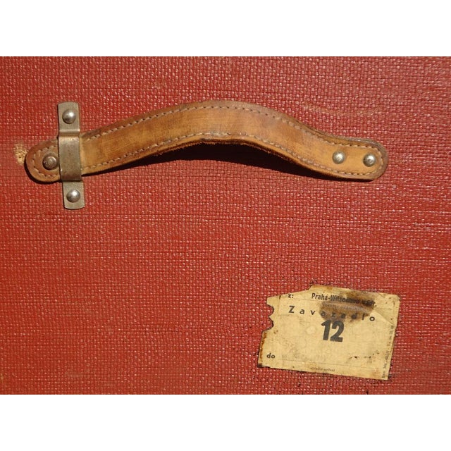 Early 20th Century Cabin Trunk, 1930s For Sale - Image 16 of 18