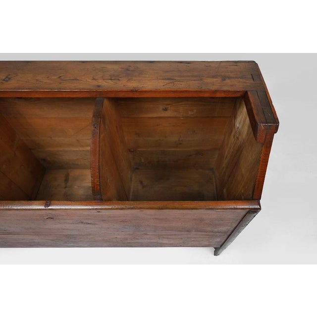 19th Century Rustic French Storage Unit in Pine Wood For Sale - Image 5 of 11