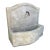 Charleval 2-Piece Limestone Wall Fountain From Provence, France For Sale