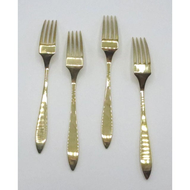 Vintage 1950s Dirilyte Flatware Regal Pattern Dinner Forks Set of 4 Chairish