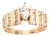 14 Karat Yellow Gold Engagement Ring 1.50 Total Diamond Weight, Size 6.75 For Sale