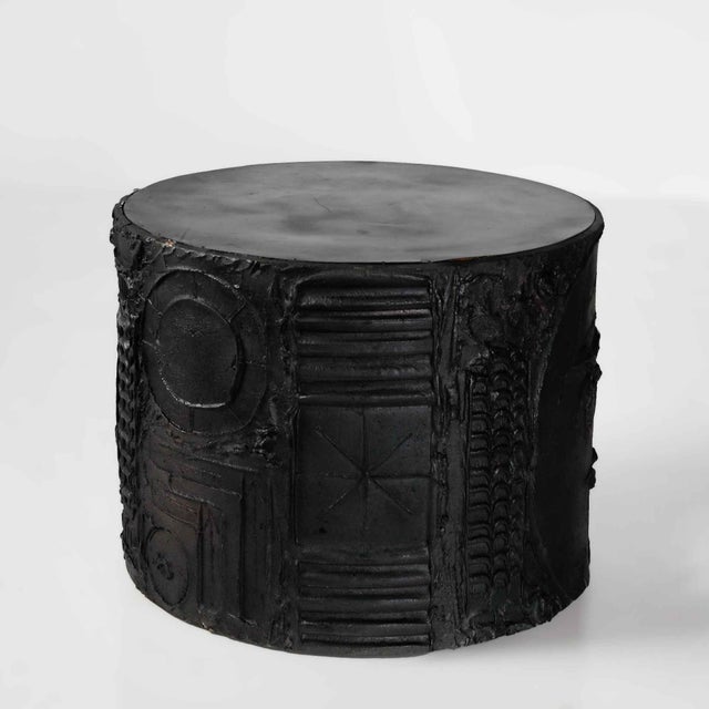 Adrian Pearsall Drum Table - Mid Century "Sculptura" For Sale - Image 4 of 5