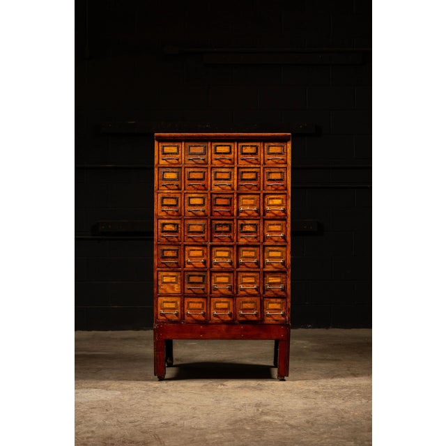 1920s Antique 35Drawer Card Catalog Chairish
