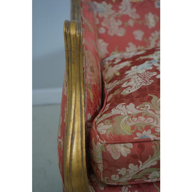 Meyer Gunther Louis XVI Giltwood Settee Loveseat For Sale - Image 12 of 18