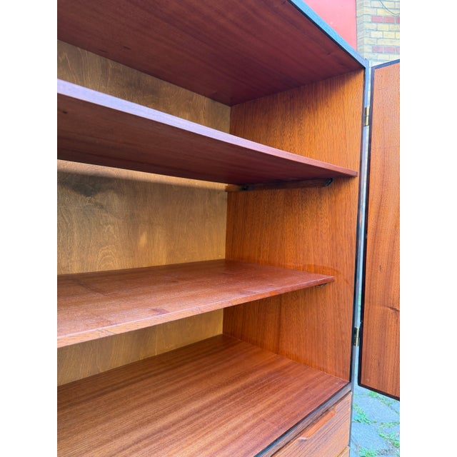 Chest of Drawers with Hinged Doors & Lock, Denmark For Sale - Image 6 of 11
