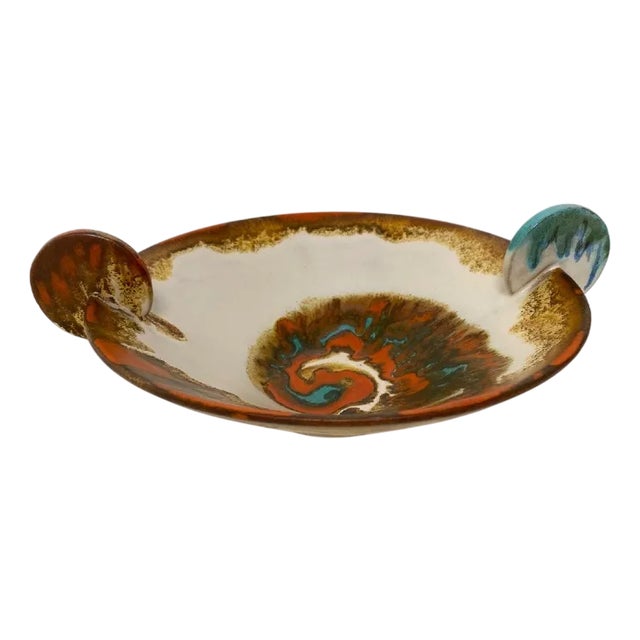 Mid-Century Danish Ceramic Bowl, 1950s For Sale