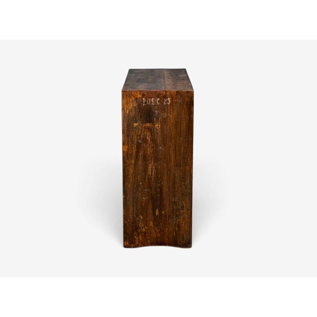 Pierre Jeanneret, 5-Hole File Rack or Bookcase, Teak, Chandigarh, 1960s For Sale - Image 10 of 10