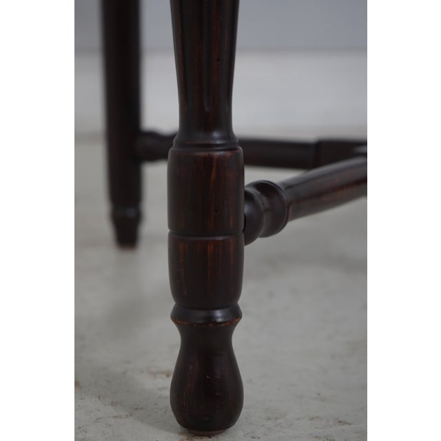 Set of 6 Country French Style Wheat Back Dining Chairs For Sale - Image 9 of 18