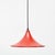 Early 20th Century Red Metal Ceiling Lamp For Sale - Image 3 of 8