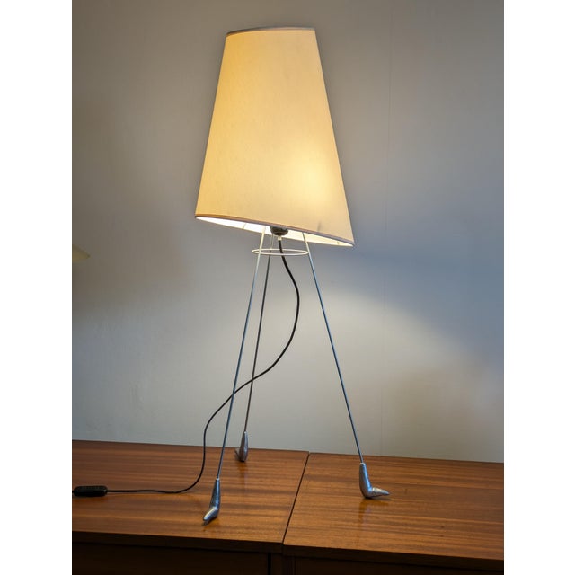 Tripod Lamp by Louis Drimmer, France, 1980 For Sale - Image 16 of 16