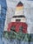 Textile Nautica Lighthouse Patchwork Quilt For Sale - Image 7 of 8