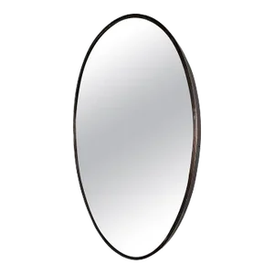 1950s Italian Brass Frame Mirror