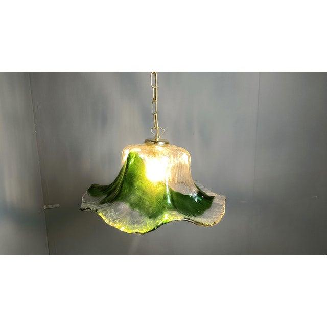1960s Vintage Murano Glass Pendant Light from Mazzega, 1960s For Sale - Image 5 of 11