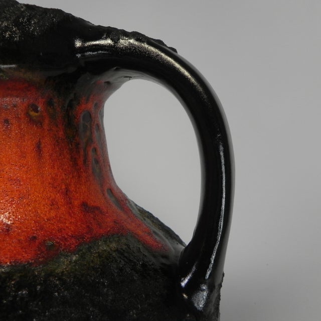 Vintage Fat Lava Jug-Vase from Carstens Tonnieshof, 1960s For Sale - Image 11 of 17