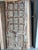 Wood Midcentury Vintage Carved Barn Door – Spanish Farmhouse Wooden Door 81 For Sale - Image 7 of 9