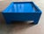 Nice low small 1960s coffee table, either for interior or exterior use. Professionally repainted by a specialized company.