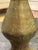Chinese Vintage Mid Century Chinese Brass Bud Vase Etched Design Flared Rim For Sale - Image 3 of 6