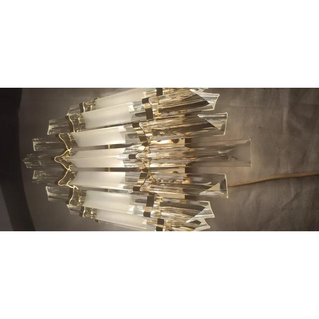 Murano Glass Sconce from Venini, Italy, 1970s For Sale - Image 10 of 15