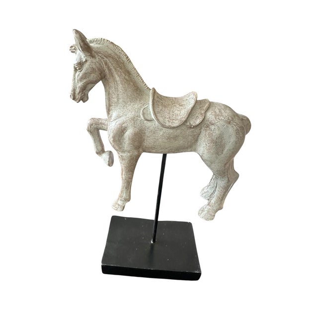 2000 - 2009 Vintage Sculpture of a Horse Perfect Luxury Home Decor For Sale - Image 5 of 8