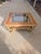 Vintage Bamboo and Glass Square Coffee Table For Sale - Image 9 of 9