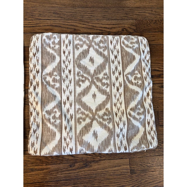 2000 - 2009 Cowtan & Tout Rapallo Pillow Covers, a Pair For Sale - Image 5 of 5