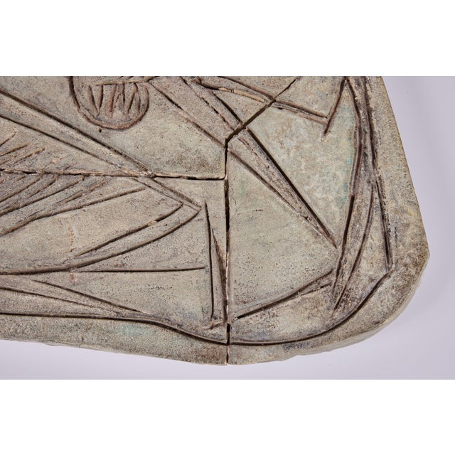 1970s Signed and Dated, Abstract Wall Sculpture, 1974 For Sale - Image 5 of 7