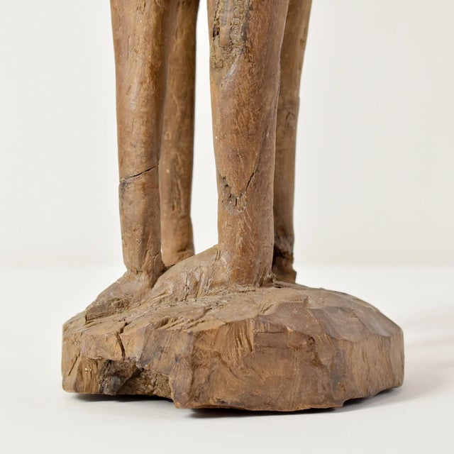 Wood Early 20th Century Pende Standing Figure For Sale - Image 7 of 14