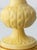 Butter Yellow Ceramic Table Lamp with Pink Silk Pleated Shade from Casa Pupo, Spain, 1960s For Sale - Image 4 of 15