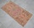 1960s Low Pile Hand Knotted Turkish Small Rug Faded Mat Accent Rug - 21'' X 45'' For Sale - Image 14 of 16