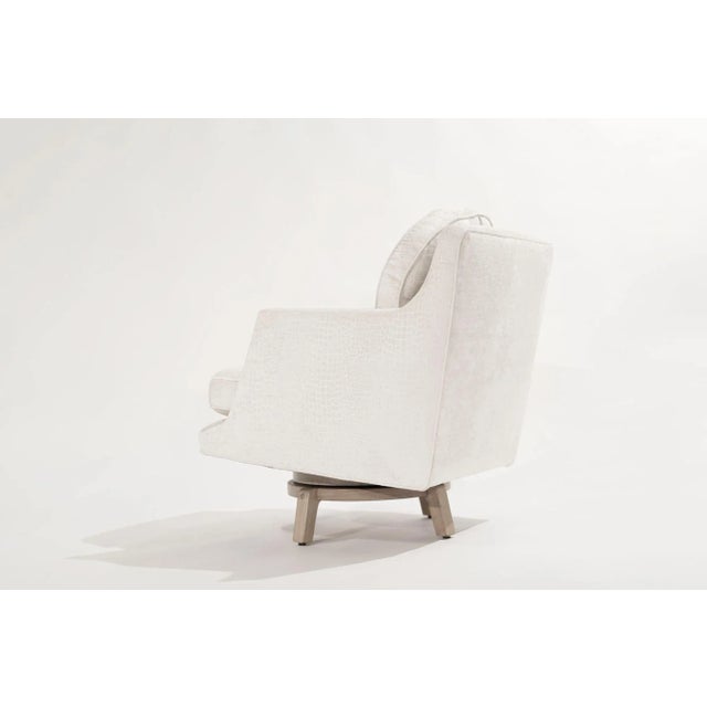 Edward Wormley for Dunbar Swivel Chair, C. 1950s For Sale - Image 4 of 13