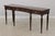 Traditional Henredon Sheraton Mahogany 3 Drawer Hall Table For Sale - Image 3 of 15