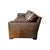 Crate and Barrel Leather Sleeper Sofa For Sale - Image 9 of 12