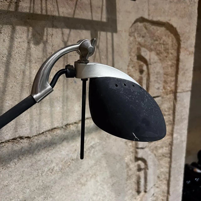 Mid-Century Modern Vintage Sculptural Modern Office Desk Lamp Black Tensor For Sale - Image 3 of 11
