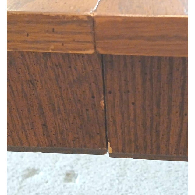 Thomasville French Regency Louis XVI Walnut and Chestnut Extension Dining Table, Circa 1960s For Sale In Palm Springs - Image 6 of 15
