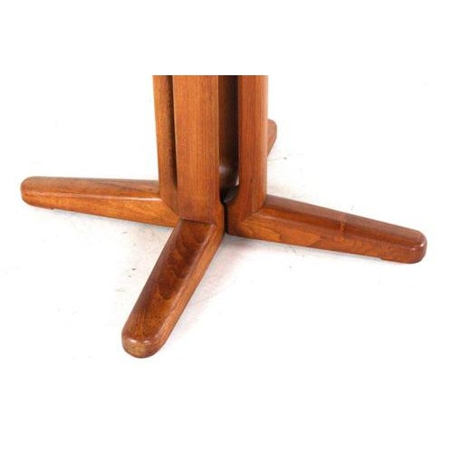 Danish Round Extendable Sindal Dining Table For Sale - Image 14 of 16