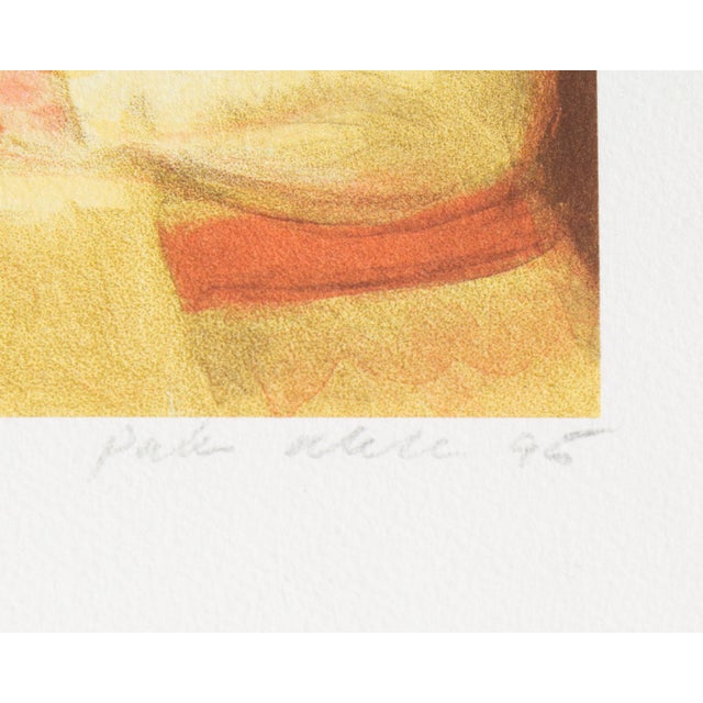 Brown 1995 Lithograph of Punchinello Bakers by Patrick Webb For Sale - Image 8 of 8