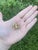 1960s Heavy Spider Brooch With Emerald Eyes, 14k Yellow Gold, Width 1 In For Sale In Greensboro - Image 6 of 6