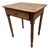 Antique Country Sheraton Pine One-Drawer Side Table For Sale
