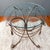 Italian Brass Rope and Tassel Rustic Outdoor Drinks Table For Sale - Image 18 of 18