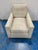 Textile Theodore Alexander Swivel Trac Arm Chair For Sale - Image 7 of 8