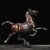 Bronze Bronze Galloping Horse Desk Sculpture, Flying Swallow Motif For Sale - Image 8 of 9