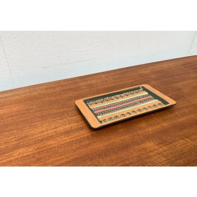 Vintage German Ceramic Plate from Keramik Manufaktur Kupfermühle, 1970s For Sale - Image 11 of 16