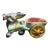 Donkey Pulling Cart Pottery Planter/Candy Dish -Italy Circa 1950 For Sale