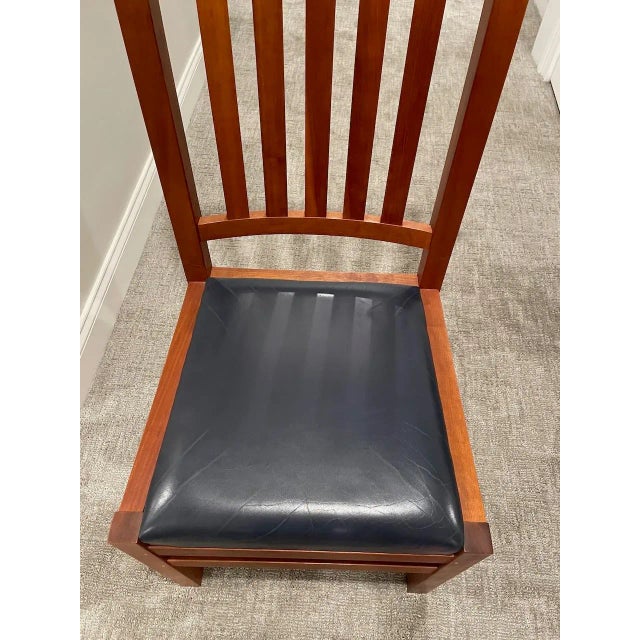 Thomas Moser 1980s Thomas Moser Mission Style Readers Chair For Sale - Image 4 of 5